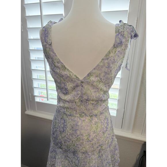 ASTR The Label Tiered Shoulder Tie Dress - Picture 5 of 7